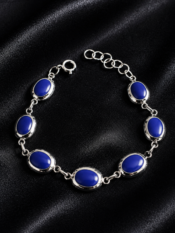 Pulsera Óvalos Lapislázuli