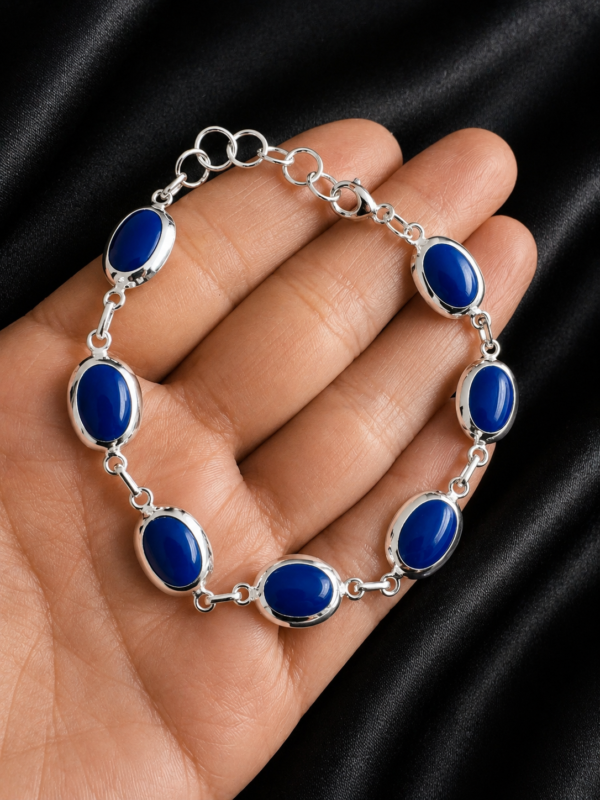 Pulsera Óvalos Lapislázuli