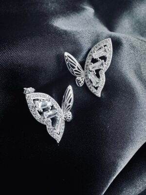 Aros Mariposa con Circones Baguette