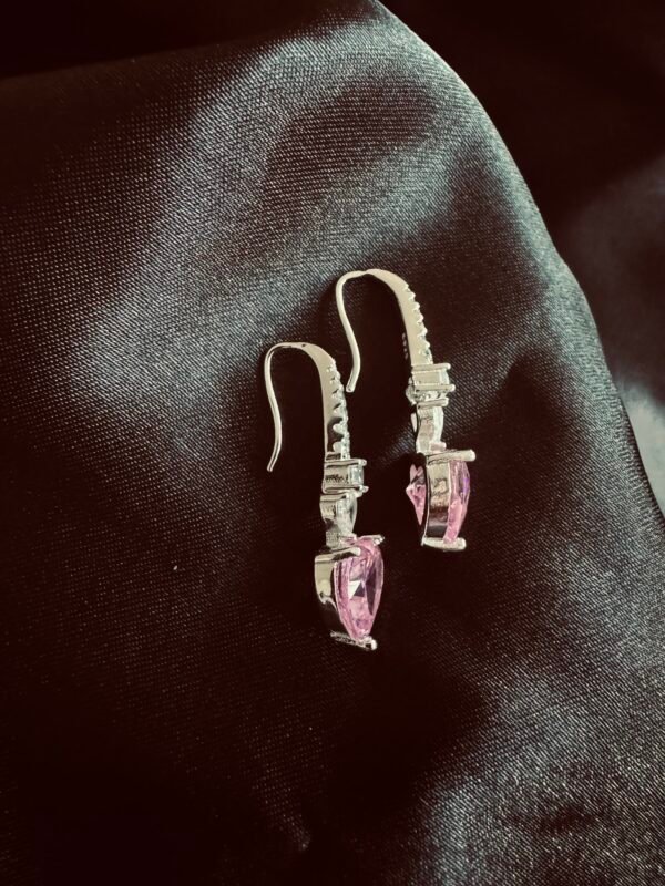 Aros Corazones y Circones Rosa