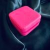 Joyero Cuadrado de Viaje Rosado