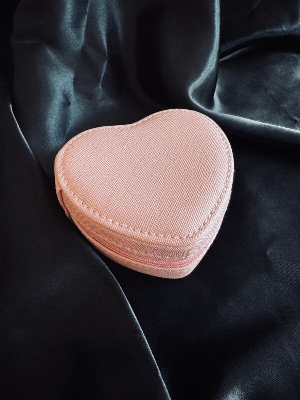 Joyero Corazón de Viaje Rosa