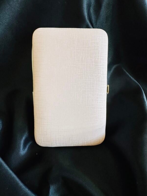 Joyero de Cartera con Espejo Rosa