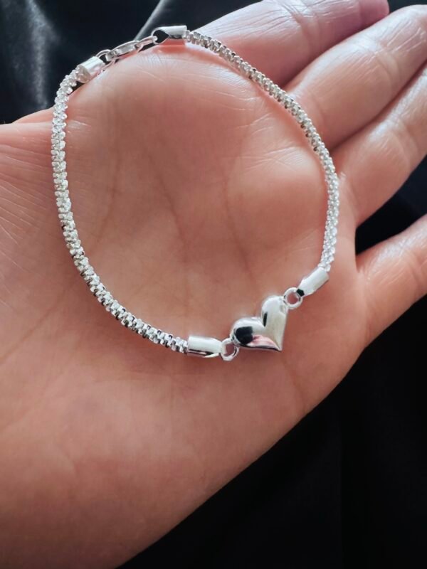 Pulsera Diamantada Corazón
