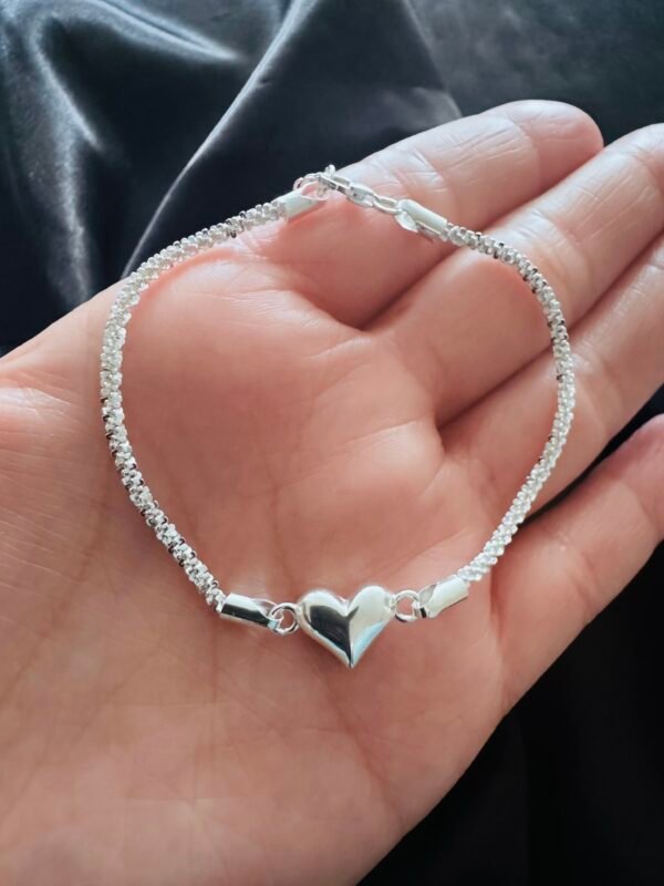 Pulsera Diamantada Corazón