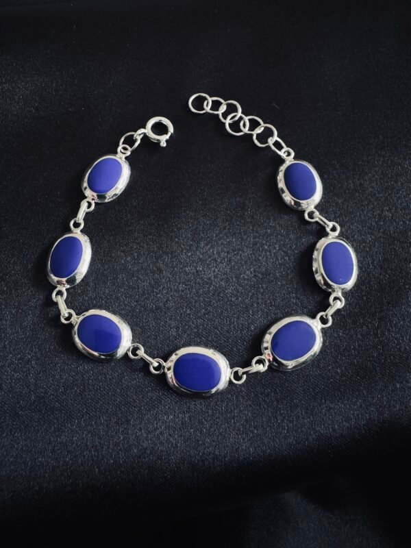 Pulsera Óvalos Lapislázuli