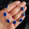 Pulsera Óvalos Lapislázuli