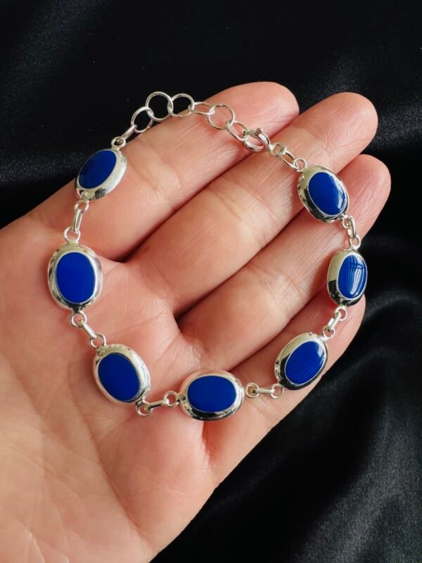 Pulsera Óvalos Lapislázuli