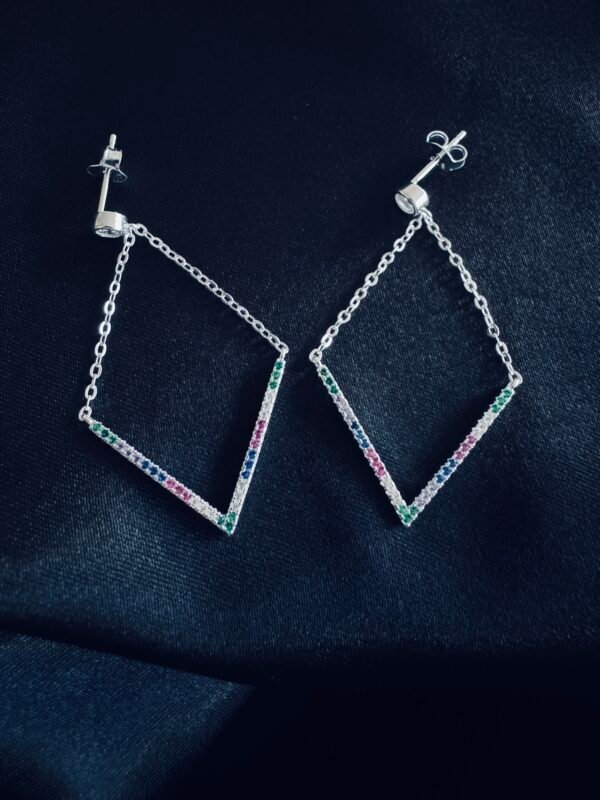 Aros Rombos con Circones