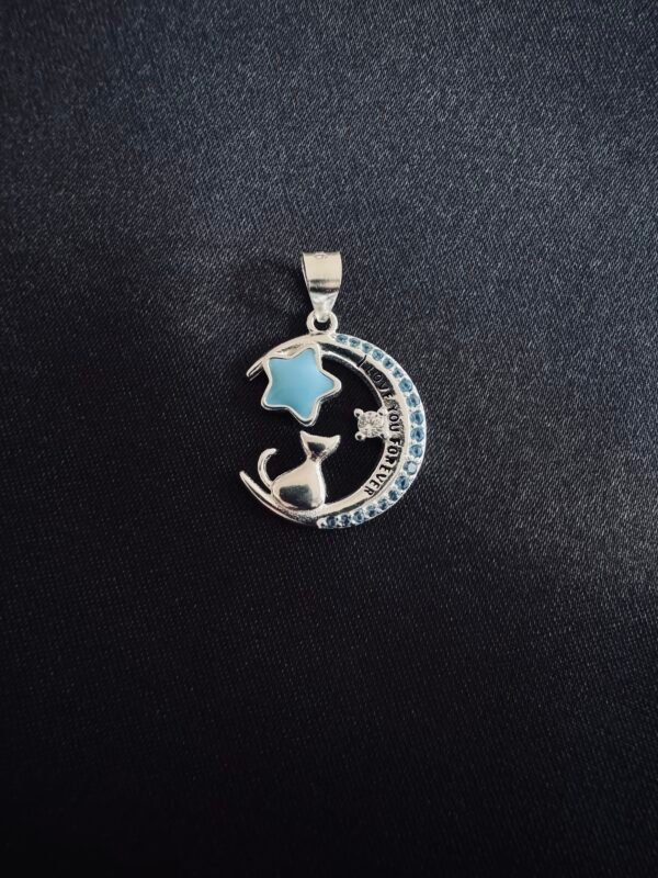 Colgante Gatito en la Luna (I Love You Forever)