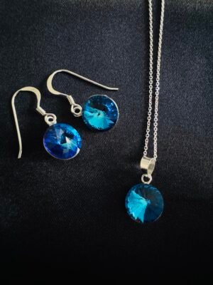 Conjunto Cristales Azules