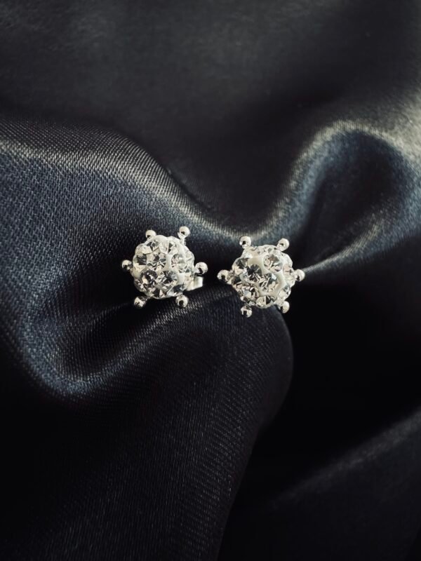 Aros Pistilos con Circón Strass