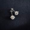 Aros Pistilos con Circón Strass