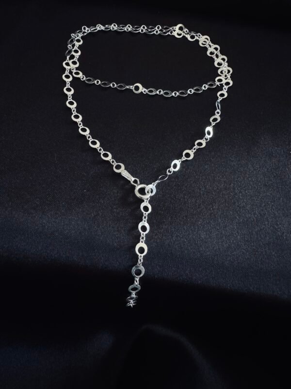 Collar Choker Ajustable con Círculos