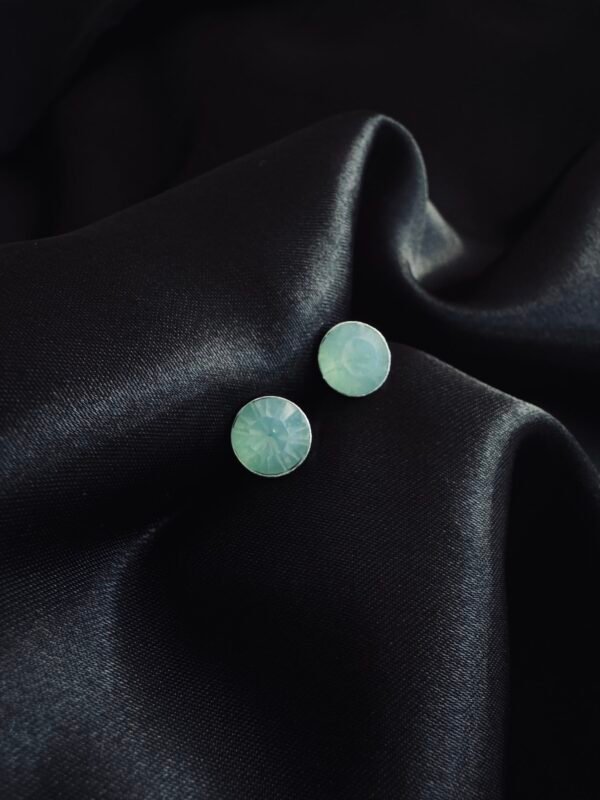 Aros de Cristal Aguamarina