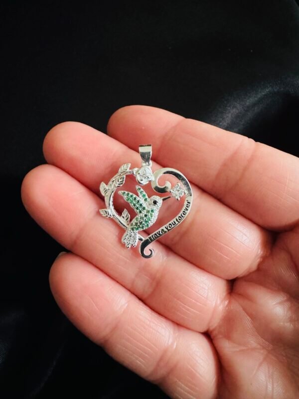 Colgante Colibrí con Flores