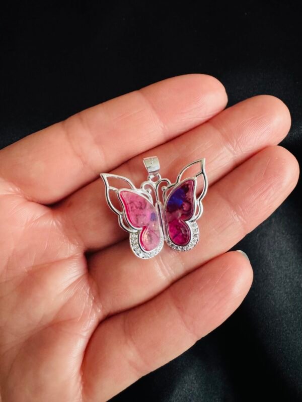 Colgante Mariposa Roja