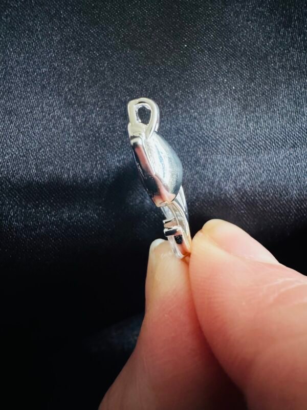 Colgante Tulipán Circón Rojo