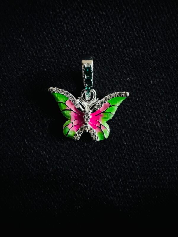 Colgante Charm Mariposa Esmaltada