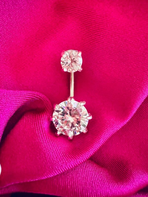 Piercing de Ombligo Circón