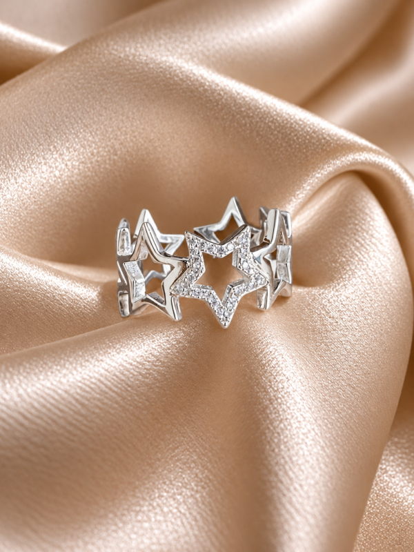 Anillo Adaptable Estrellas 🌟
