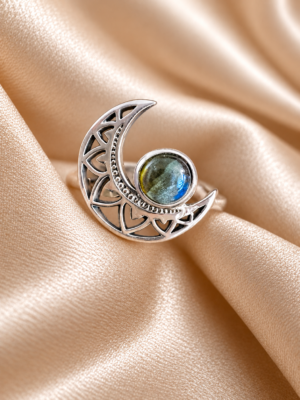 45A9CCA2-3831-4B56-8DE2-7B251EFB10E1 Anillo Media Luna con Labradorita
