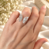 Anillo Adaptable Mariposa  con Circones