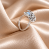Anillo Flor de Loto con Labradorita