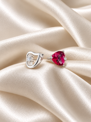 Anillo Adaptable Amor Amor con Circón