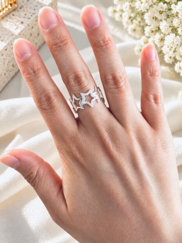 Anillo Adaptable Estrellas 🌟