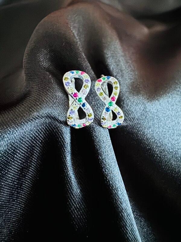 Argollas Infinito con Circones