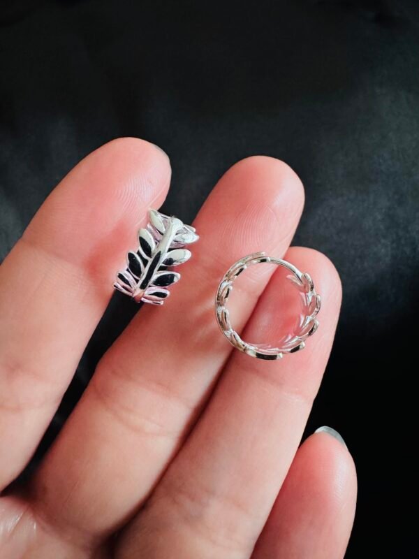 Argolla Huggie Espiga