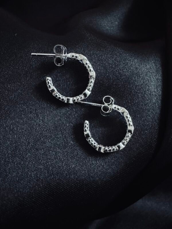 Semi Argollas Circones de Color