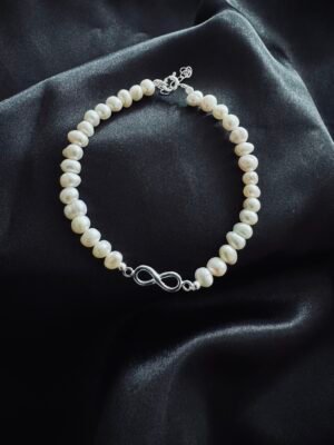 Pulsera de Perlas con Infinito