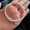 Pulsera de Perlas y Corazón con Circones