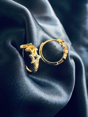 Argolla Huggie Estrellas