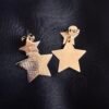 IMG_2299 Aros Estrellas con Enchape en Oro