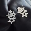 Aros Estrellas con Circones