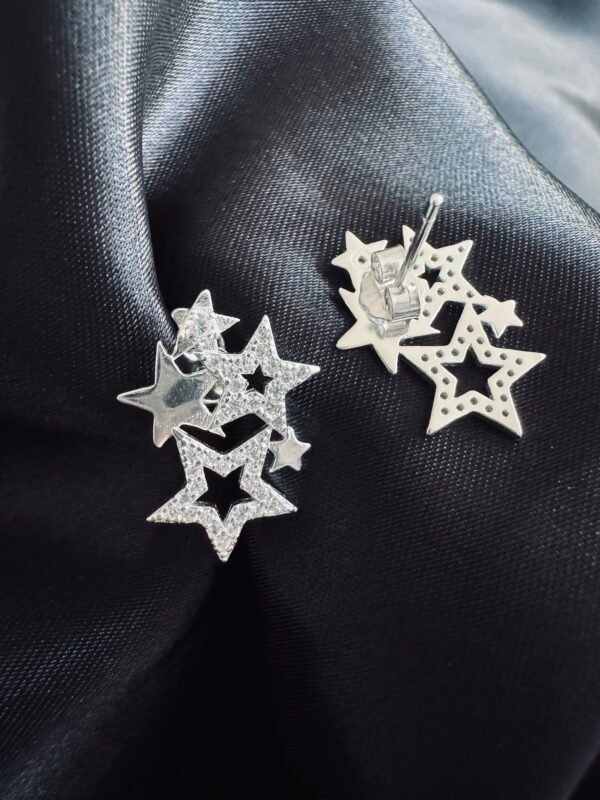 Aros Estrellas con Circones