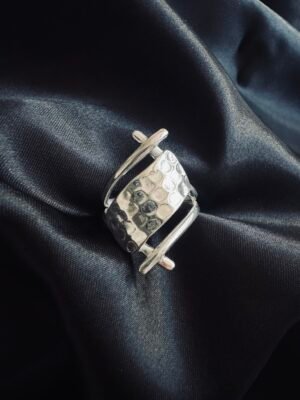 Anillo Rombo Facetado