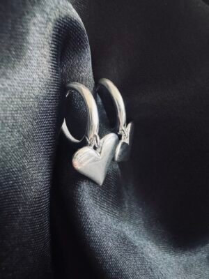 Argolla Huggie Corazón