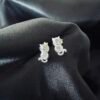 Aros Gatito Circón