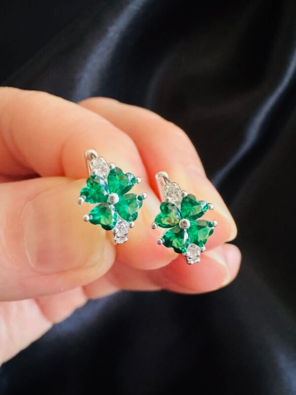 Argolla Huggie Trébol 🍀