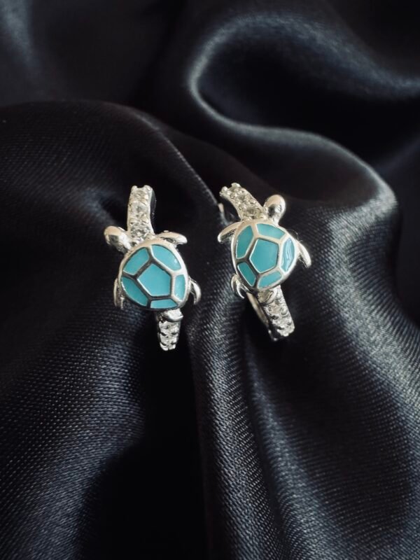 Argolla Huggie Tortuga de Mar