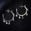 Semi Argollas con Estrellas ⭐️