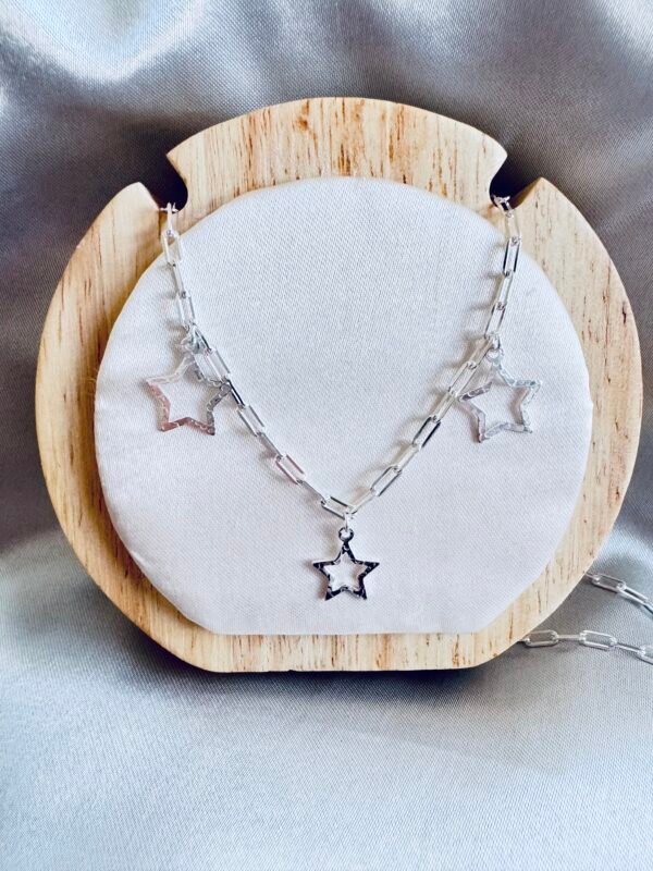 Collar Estrellas Martilladas 🌟