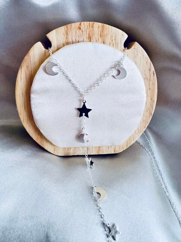 Collar Cascada Cielo Nocturno 🌟🌙