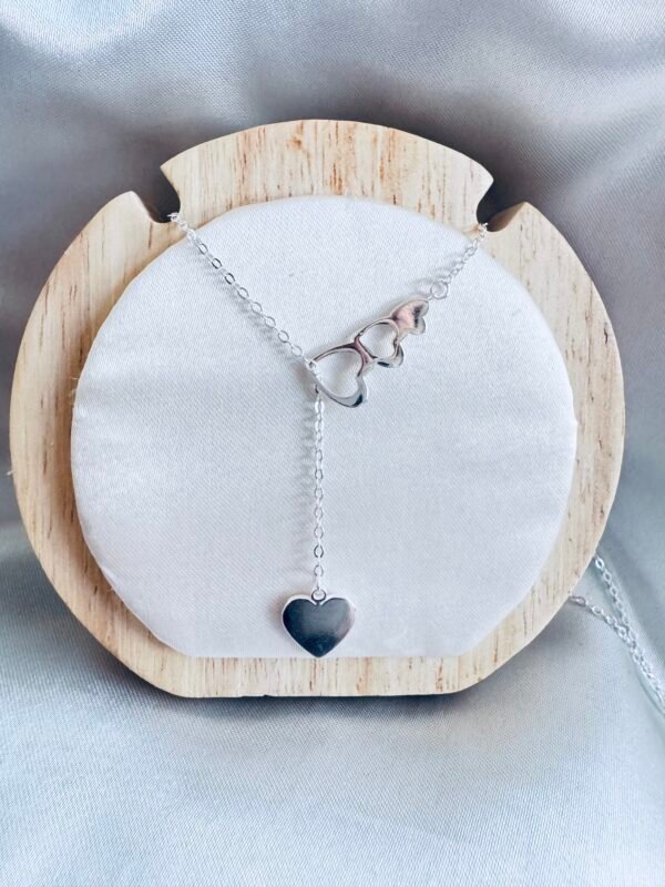 Collar Cascada Corazones