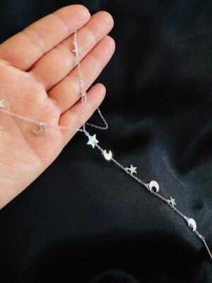 Collar Cascada Cielo Nocturno 🌟🌙