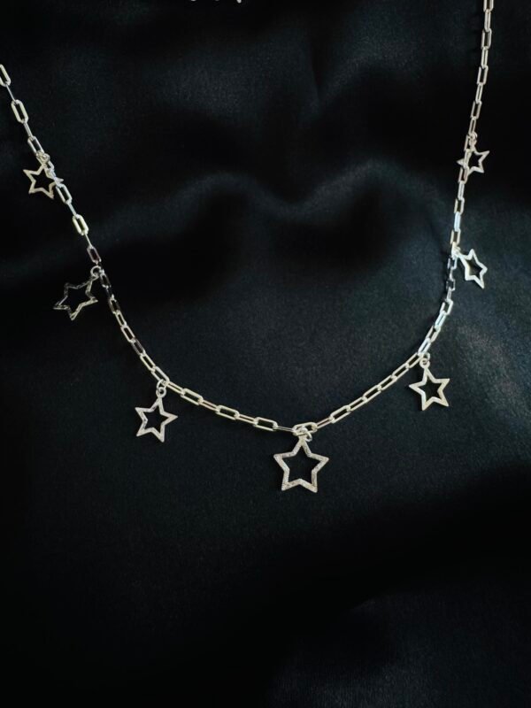 Collar Estrellas Martilladas 🌟